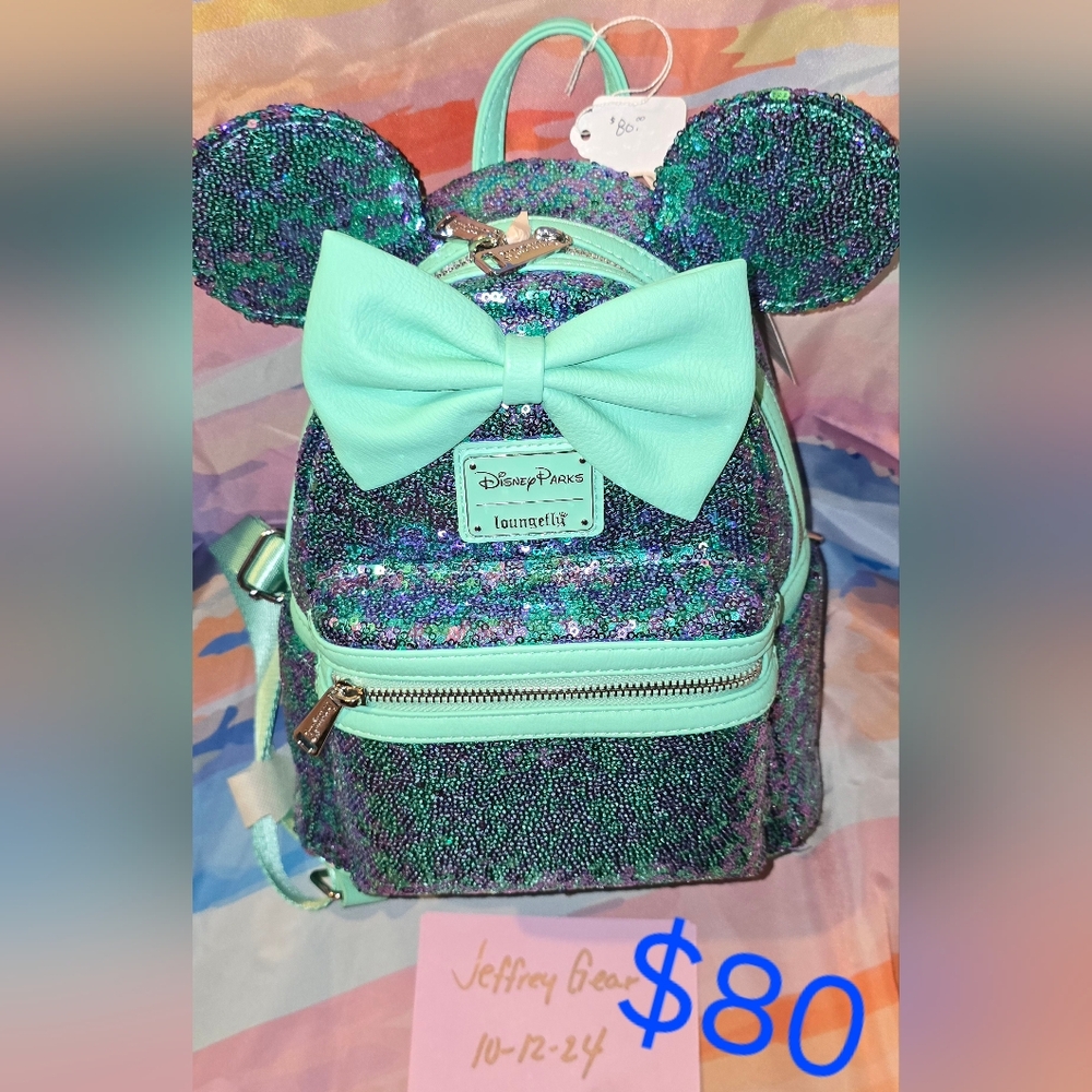 Loungefly Aqua Sequin